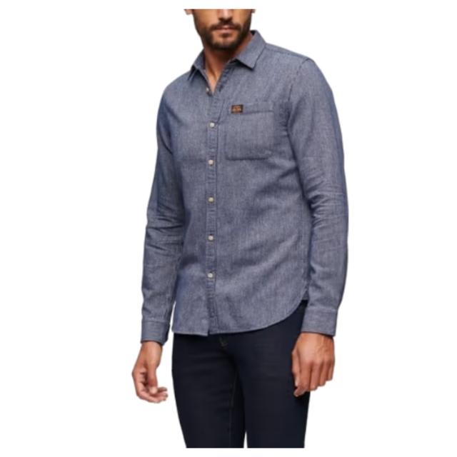 Vyriški marškinėliai, COTTON WORKWEAR LS S
