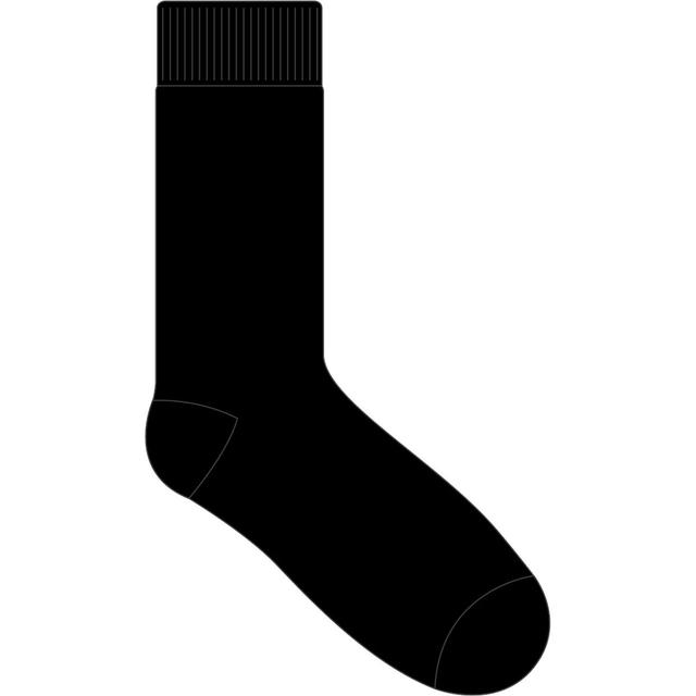Kojinės vyrams, Juoda, JJJENS SOCK NOOS