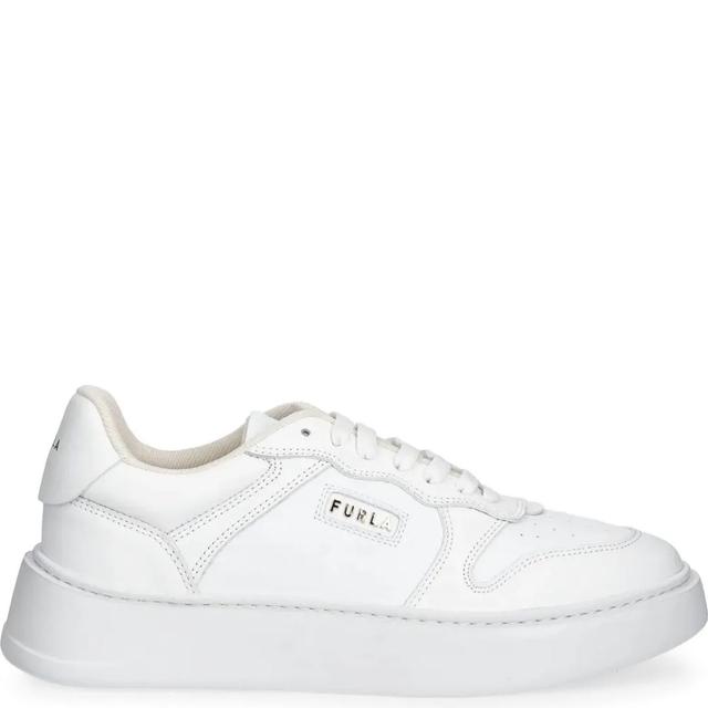 Laisvalaikio bateliai moterims, Smėlio, Furlasport lace-up sneaker