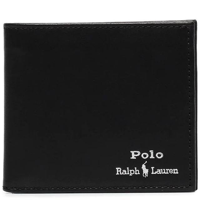 Piniginė vyrams, Juoda, Smooth leather wallet