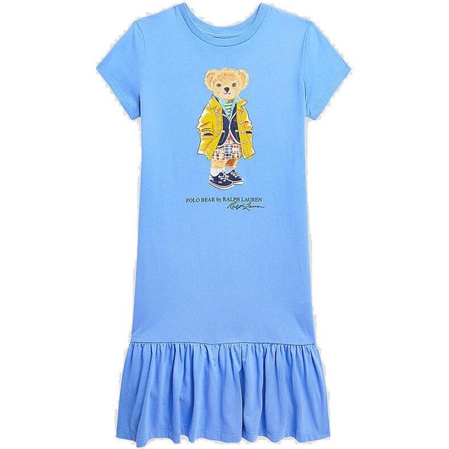 Midi suknelė mergaitėms, Mėlyna, Bear day dress (7-16)