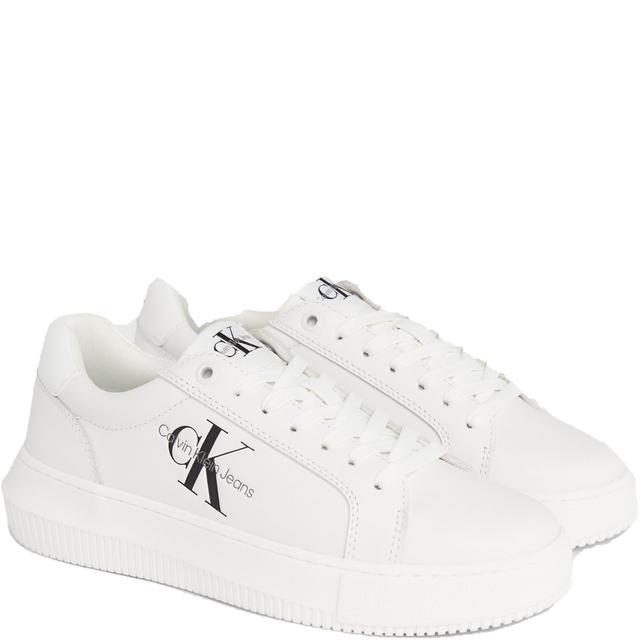 Sportiniai bateliai moterims, Balta, Chunky cupsole mono sport shoe