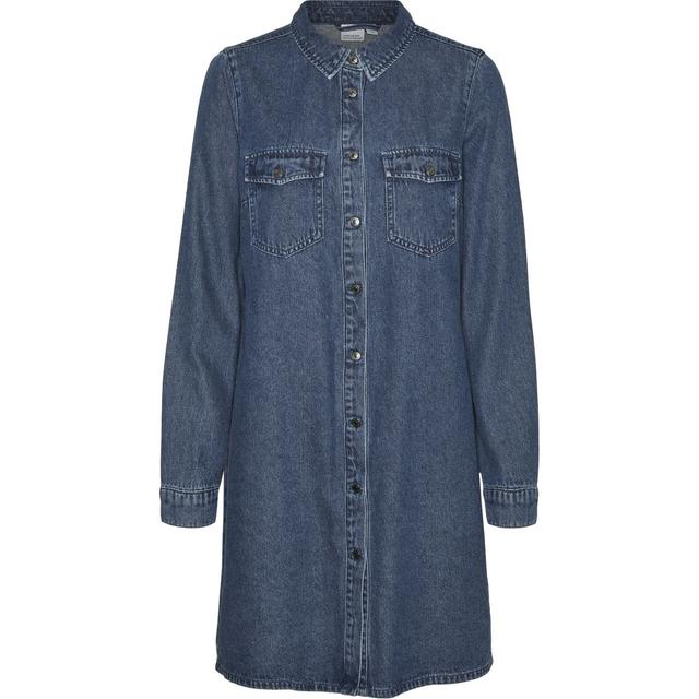 Mini suknelė moterims, Mėlyna, Jennie short denim dress mix