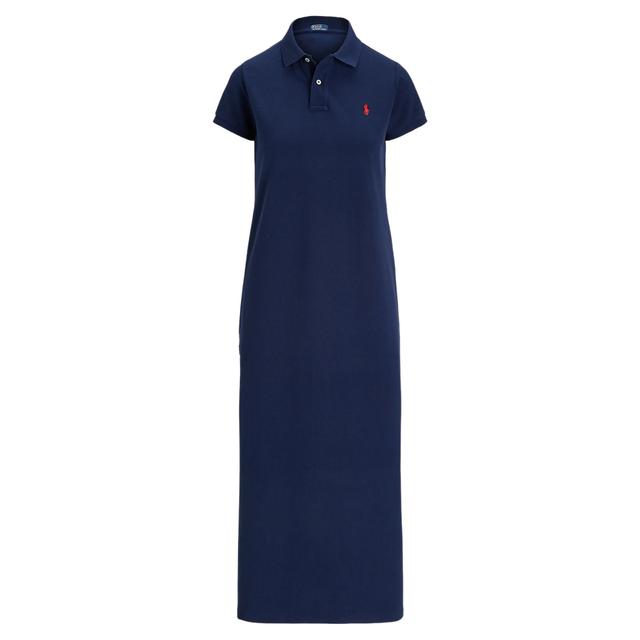 Mini suknelė moterims, Mėlyna, Knit-polo-dresses