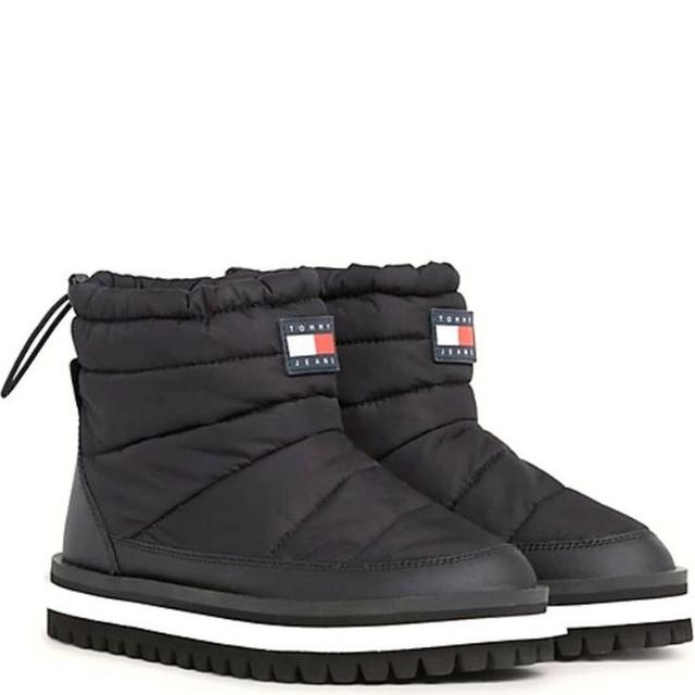 Aulinukai moterims, Juoda, Padded flat boot