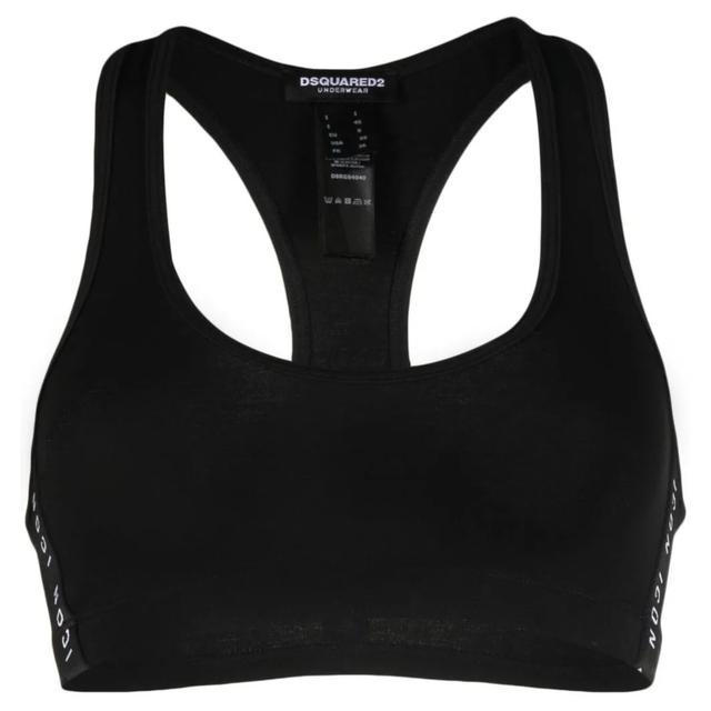 Sportinė liemenėlė moterims, Juoda, Sport bra