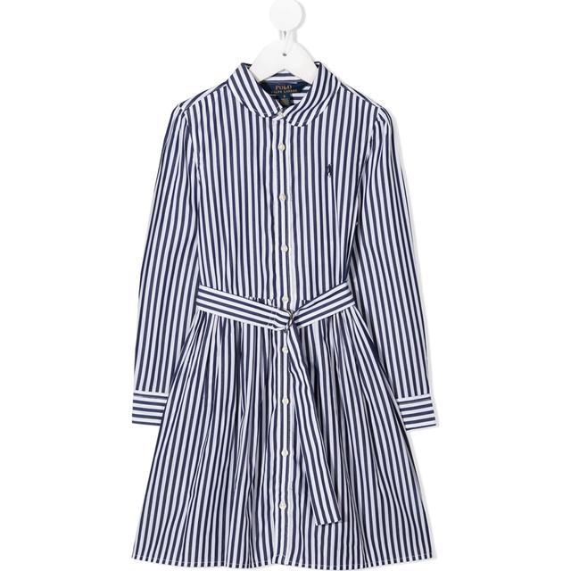 Midi suknelė mergaitėms, Mėlyna, Long sleeve bengal dresses