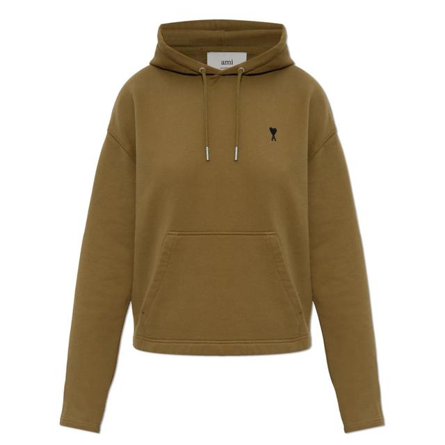 Džemperis moterims, Balta, Contrasted ami de coeur hoodie
