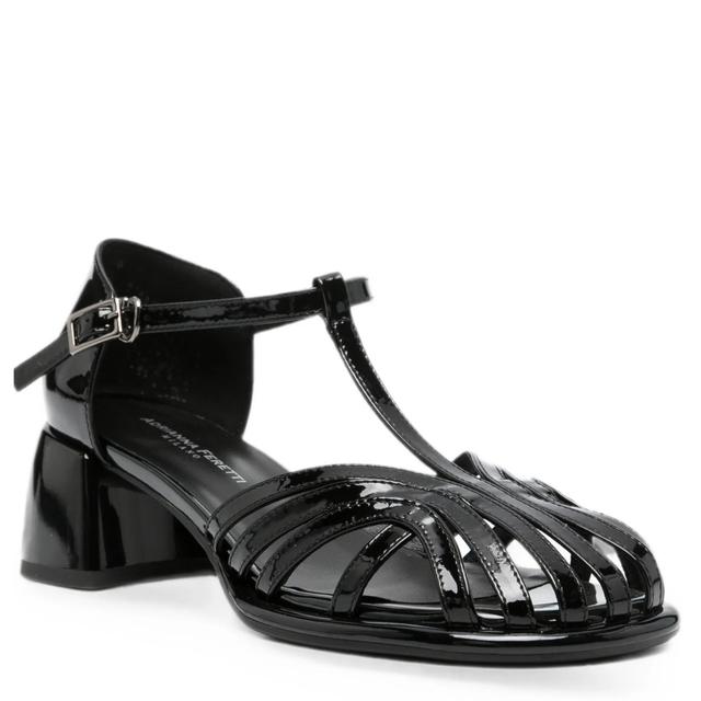 Basutės moterims, Juoda, Sandals