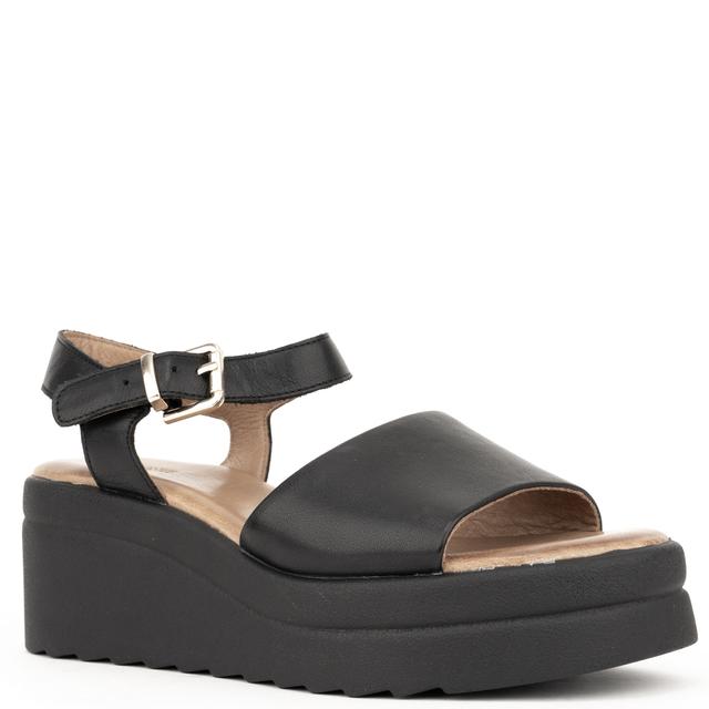 Basutės moterims, Juoda, Sandals