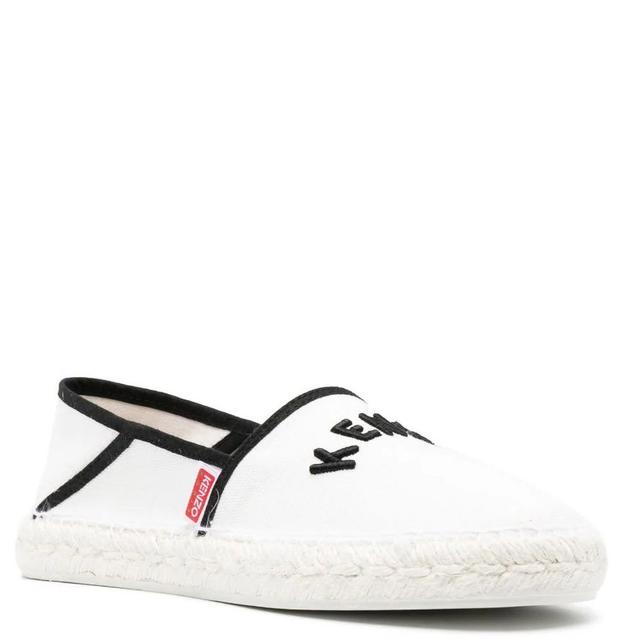 Espadrilės moterims, Balta, Kenzo espadrille slip-on
