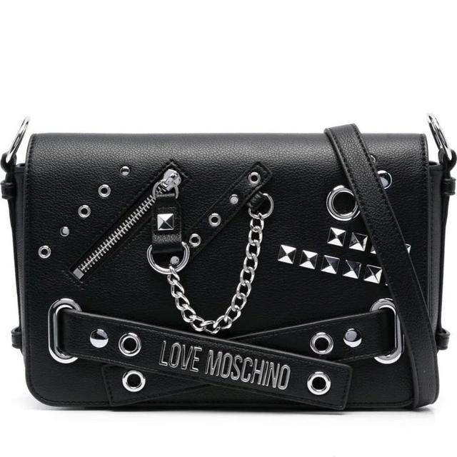 Rankinė per petį moterims, Juoda, Shoulder bag