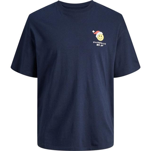Marškinėliai vyrams, Mėlyna, JORCEREMONY TEE SS CRE