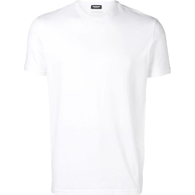 Marškinėliai trump. rankovėmis vyrams, Balta, Round neck t-shirt