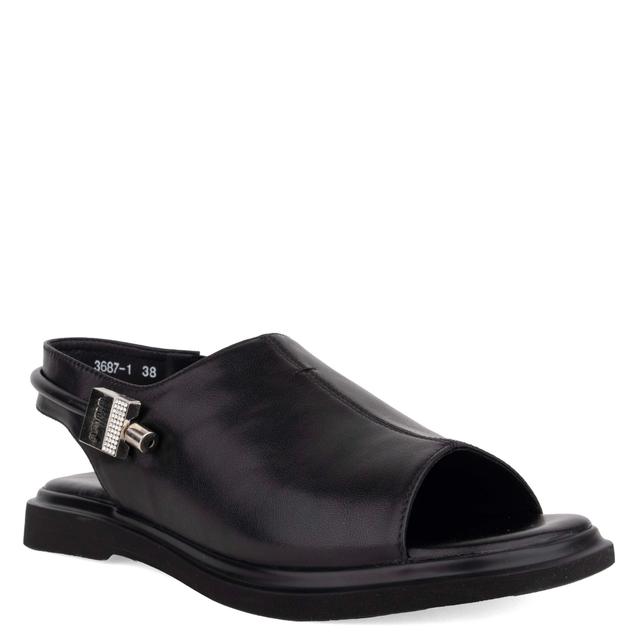 Basutės moterims, Juoda, Sandals