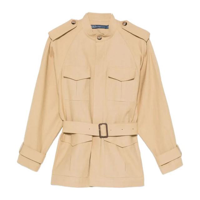 Striukė moterims, Ruda, Woven-field-jacket