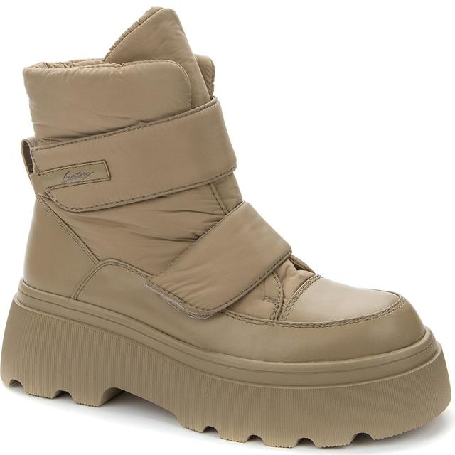 Pašiltinti aulinukai moterims, Smėlio, WARM BOOTS