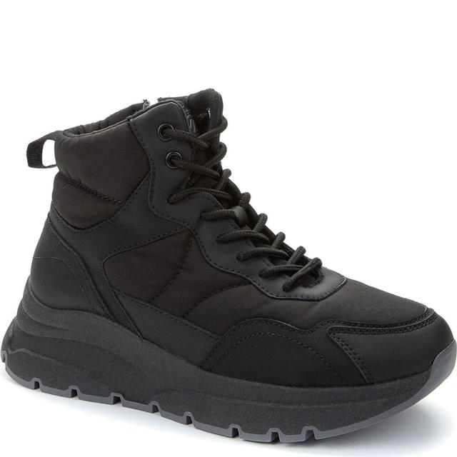 Pašiltinti aulinukai moterims, Juoda, WARM BOOTS