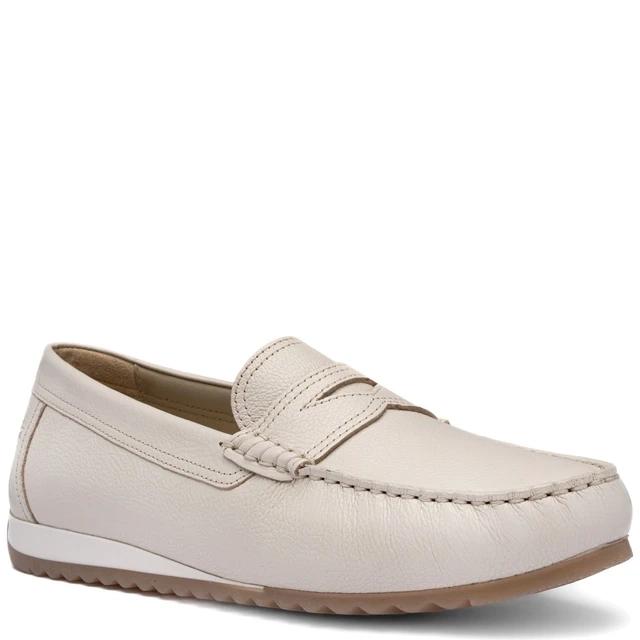 Mokasinai moterims, Smėlio, Newport mocasins