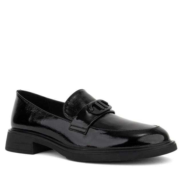 Loaferiai moterims, Juoda, loafers