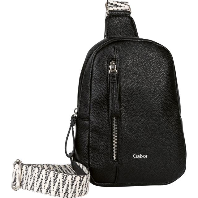 Rankinė per petį moterims, Juoda, Silena crossbody