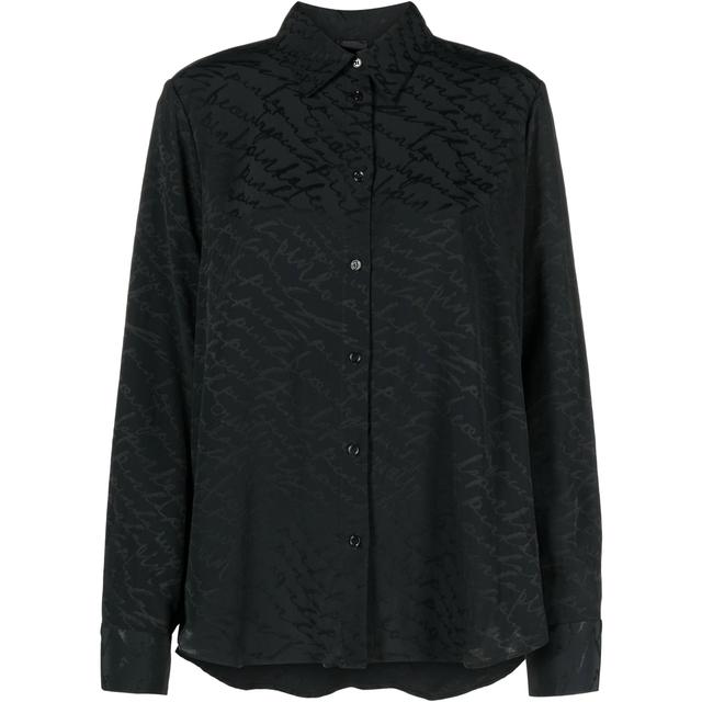 Marškiniai ilgomis rankovėmis moterims, Juoda, Smorzare shirt