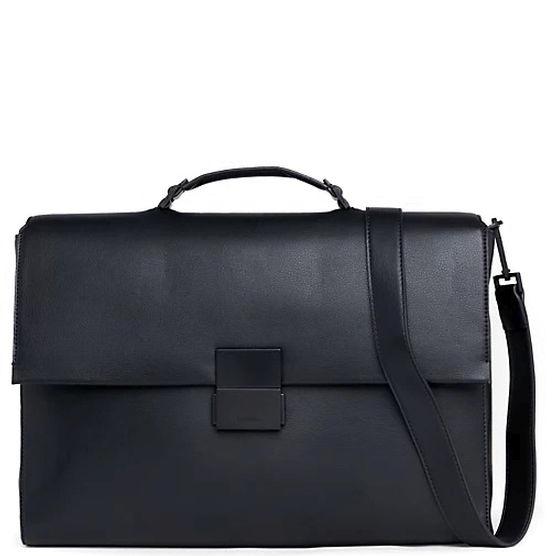 Dėklas kompiuteriui vyrams, Juoda, Iconic plaque laptop bag