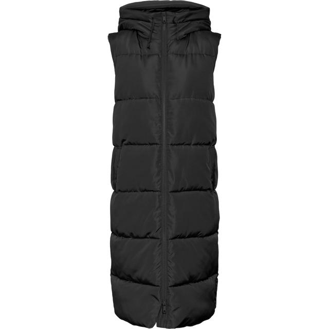 Pūkinė liemenė moterims, Juoda, Ligaane waistcoat