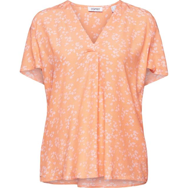 Palaidinės moterims, Oranžinė, ski/v neck Tops