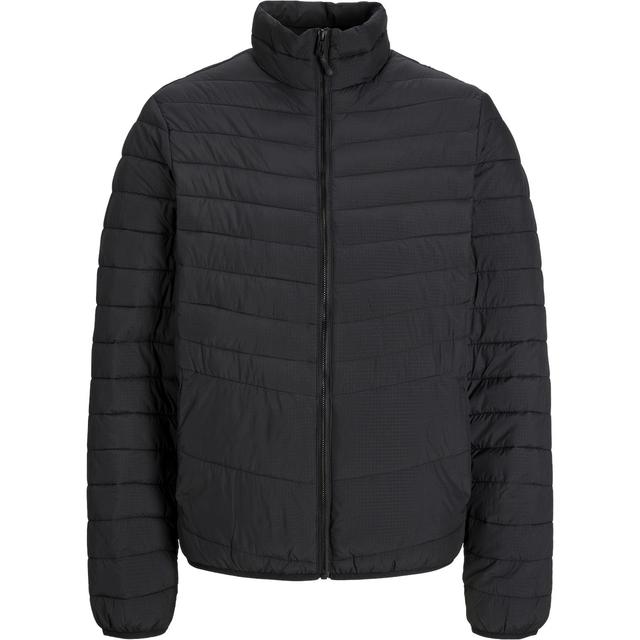 Lengva striukė vyrams, Juoda, State packable puffer collar