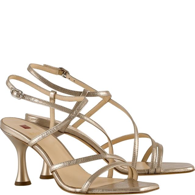 Basutės moterims, Auksinė, CHIARA Sandals