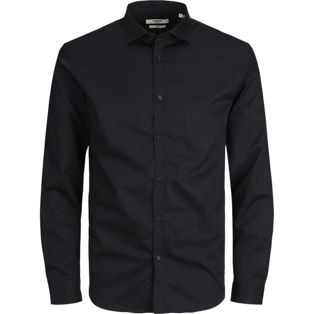 Marškiniai vyrams, Juoda, JPRBLACARDIFF SHIRT L/