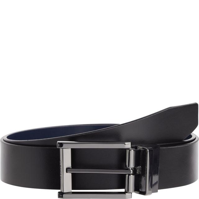 Diržas vyrams, Juoda, Rev faceted lux 35mm belt