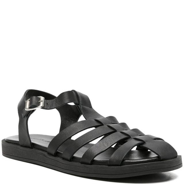 Basutės moterims, Juoda, Sandals