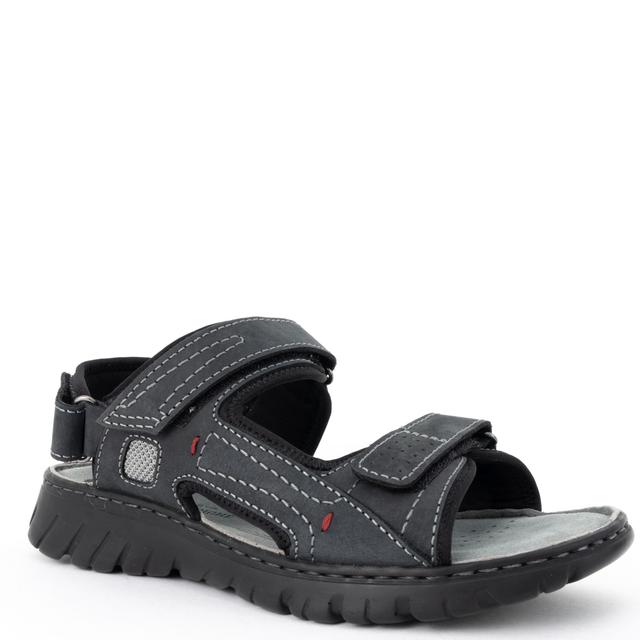 Basutės vyrams, Juoda, Sandals
