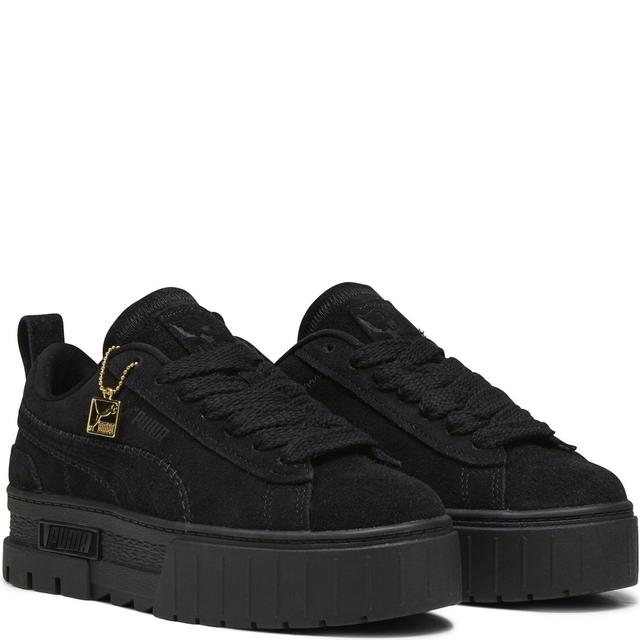 Laisvalaikio bateliai moterims, Juoda, Mayze Reclaim Suede leisure