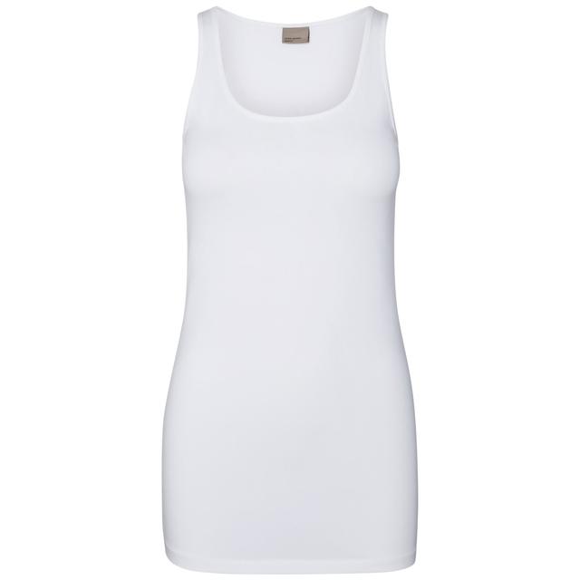 Marškinėliai moterims, Balta, VMMAXI MY SOFT LONG