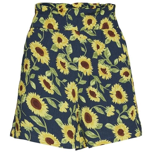 Šortai moterims, Mėlyna, NMSUNFLOWER HW SHORTS