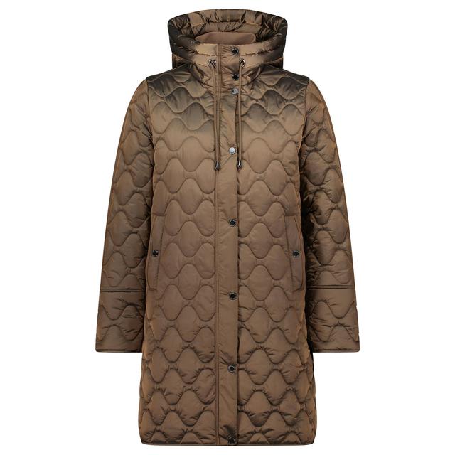 Striukė moterims, Ruda, Quilted Jacket