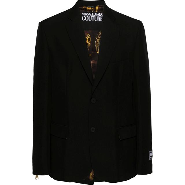 Švarkas vyrams, Juoda, Single-breasted blazer
