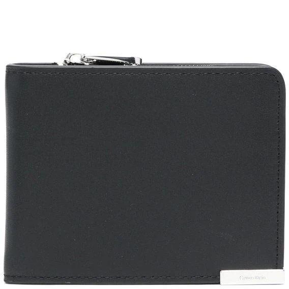 Piniginė vyrams, Juoda, MODERN PLAQUE BIFOLD HALF Z/A