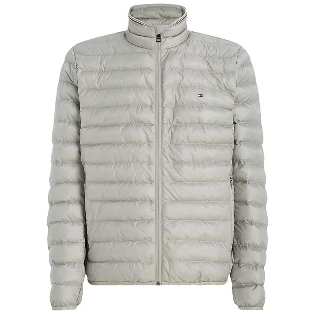 Pūkinė striukė vyrams, Pilka, Packable recycled jacket