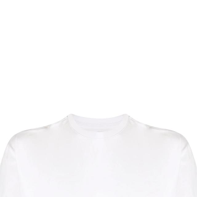 Marškinėliai trump. rankovėmis vyrams, Balta, Ace mock neck t-shirt