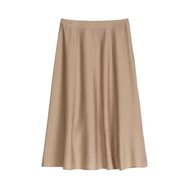 Maxi sijonas moterims, Ruda, 5000013108 Maxi skirt