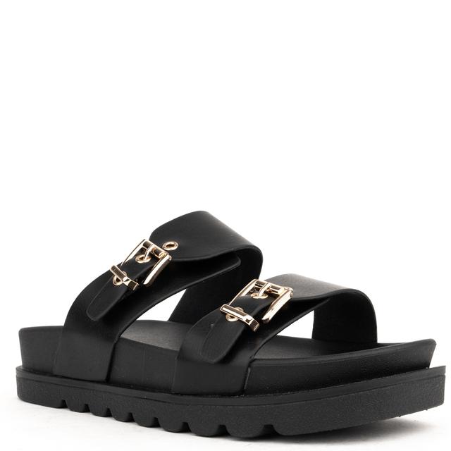 Basutės moterims, Juoda, Sandals,s te600125124