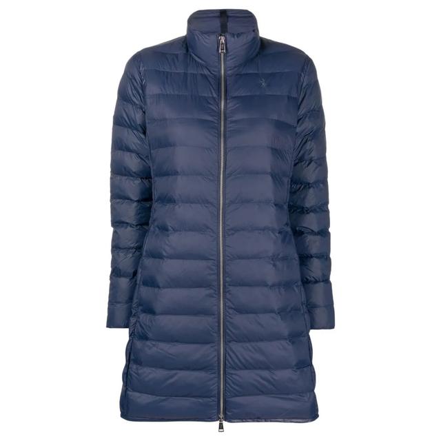 Pūkinis paltas moterims, Mėlyna, insulated coat