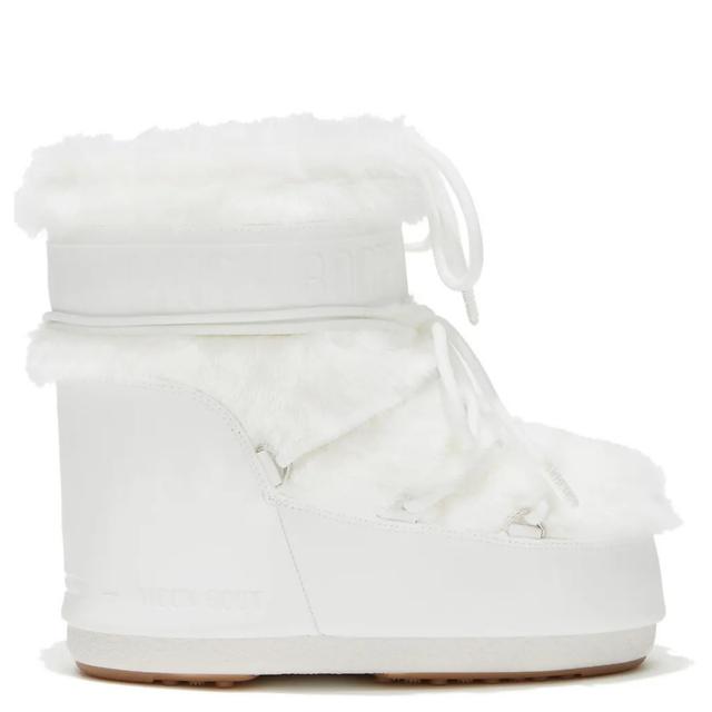 Aulinukai moterims, Balta, Mb icon low faux fur boots