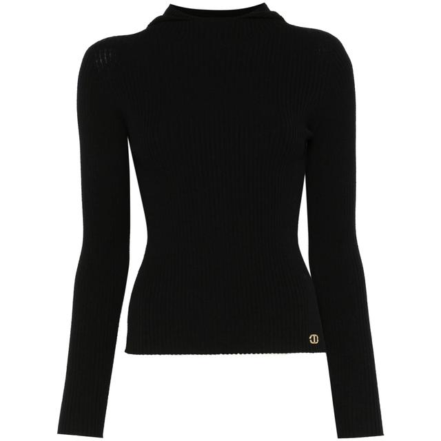 Džemperis moterims, Juoda, Viscose jumper