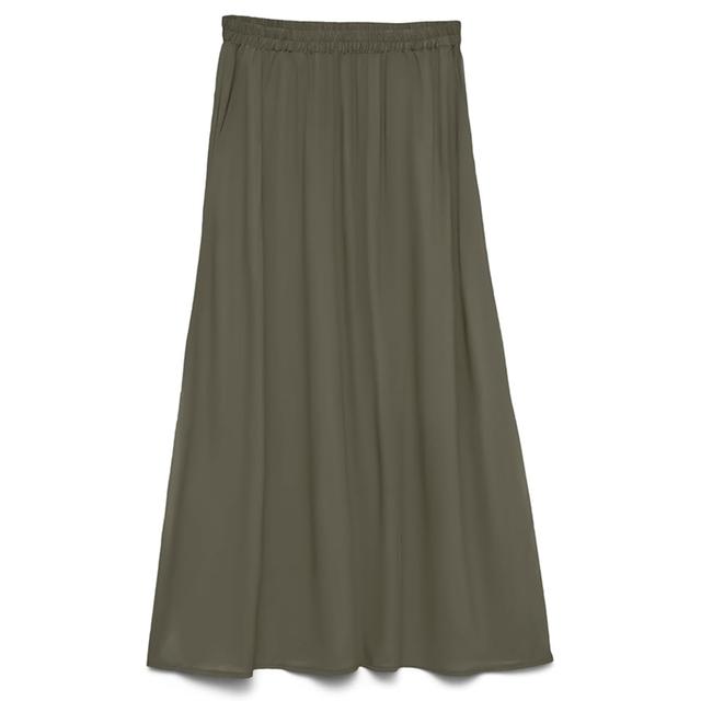 Maxi sijonas moterims, Chaki, Easy joy