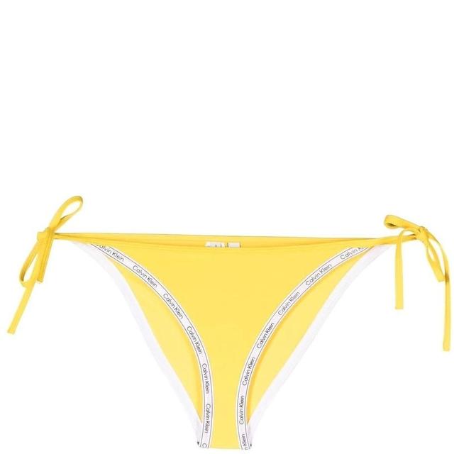 Apatinė kostiumėlio dalis moterims, Geltona, String side tie